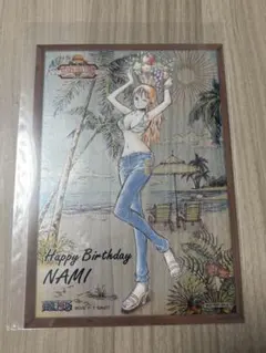 【特典】東京ワンピースタワー限定 BDクリアアート/クリアシート ナミ