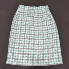 【新品】ミッシュマッシュ★総柄タイトスカート★М　定価8900円