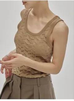 TODAYFUL Jacquard Sheer Tanktopのサムネイル