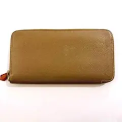 중고 헤르메스 HERMES 아자프 롱 실크 인 그레이지 긴 지갑