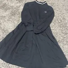 FRED PERRY モックネックワンピースUK8サイズ