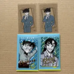 名探偵コナン　トレーディングクリアカード　江戸川コナン　工藤新一　萩原研二