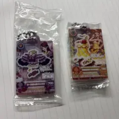 アイカツ　だれでもアクリルチャーム 紫吹蘭 有栖川おとめ　2点セット