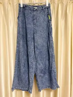 PINK-latte（ピンクラテ）デニム ワイドパンツ M 160
