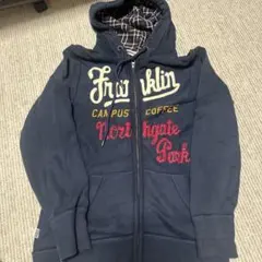 Franklin ネイビー パーカー Sサイズ