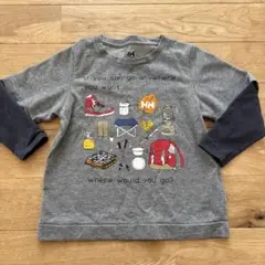 美品　HELLY HANSEN 長袖カットソー 100