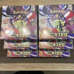 ポケモンカード MEGA ムニキスゼロ 6ボックス シュリンク付