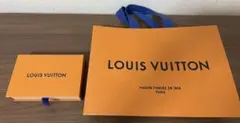 【未使用】LOUIS VUITTONショッパー紙袋 ボックス メッセージカード付