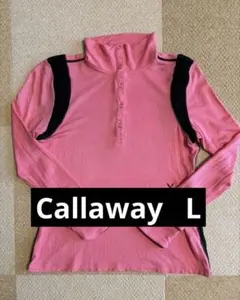 Callaway キャロウェイ レディース L ピンク ゴルフウエア