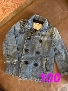 デニムダンガリー☆ デニムコート 100cm