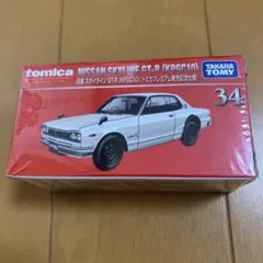 トミカプレミアム 34 日産 スカイライン GT-R 発売記念仕様のサムネイル