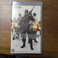 METAL GEAR SOLID PORTABLE OPS UMD