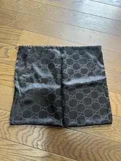 Gucci GGパターン ブラックシルク