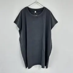 GU ダークグレー 3XL ノースリーブTシャツ