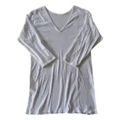 GUNZE 快適工房 L 7分丈 綿100 新品 白