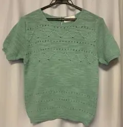 Marisa Christina New York 半袖　ニット　S〜M 秋色