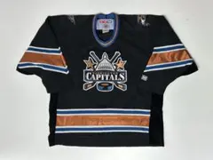 90s 古着 スターター NHL ワシントンキャピタルズ ホッケーシャツ 