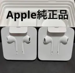 【新品】純正　iPhone Apple 有線 ライトニングイヤホン　２個セット