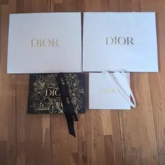 DIOR ショップ袋セット 大中小