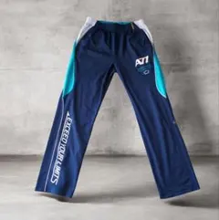 アシックス A77 トレーニングパンツ Lサイズ ネイビー XAT809のサムネイル