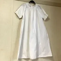Ray BEAMS コットン　2wayギャザーワンピース