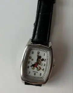 ミッキーマウスデザイン ヴィンテージ調 腕時計