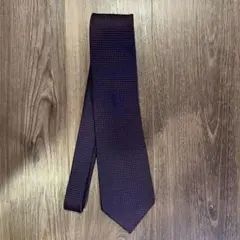 Paul Smith ポールスミス パープル レッド ドット シルクネクタイ