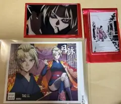 劇場版 銀魂 吉原大炎上 4DX アクリルカード マグネット 月詠 ラベル缶
