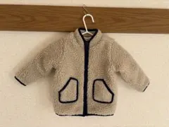 【未使用】ベビー服　ボアジャケット　ブルゾン