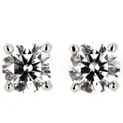 蛯原友里着用 forevermark プラチナ ピアス 各0.15ct デビアス 蛯原友里着用 forevermark プラチナ ピアス 各0.15ct デビアス