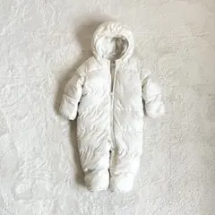babyGAP フード付きアウター 12-18ヶ月 中綿 カバーオール ホワイト