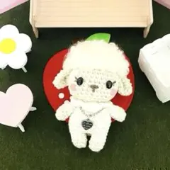 ぱっちりおめめ☆のひつじちゃん♡(ライトベージュ)・あみぐるみ