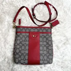【未使用級】コーチ　COACH ショルダーバッグ　クロスボディ　シグネチャー