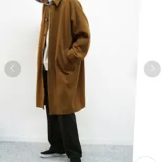 KAIKO LARGER SOUTIEN COLLAR COAT