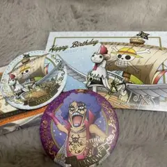 ONE PIECE ワンピース　バースデー　メリー　イワンコフ　缶バッジ