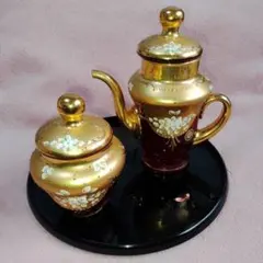 ガラス製ひな人形 金色装飾 小幡祐嗣作 - メルカリ