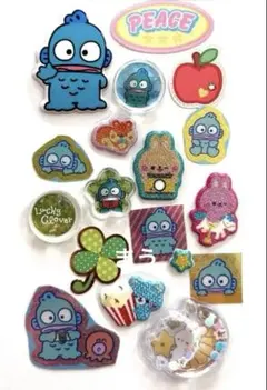 ハンギョドン おはじきシール 平成レトロ シール ウォーターシール