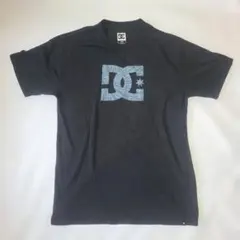 DC SHOES Tシャツ L ブラック ビッグロゴ 綿100% ヘリテージ
