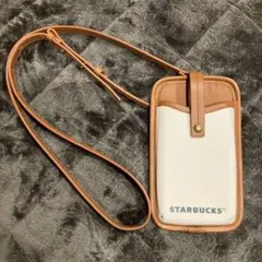 【匿名配送】STARBUCKS スマホショルダー ストラップ ケース