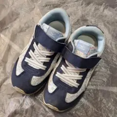 ミキハウス　Mizuno　ミズノ　 フラワーパターン スニーカー　20センチ