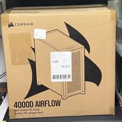 CORSAIR 4000D エアフロー強化ガラスミドルタワー ATX PCケース