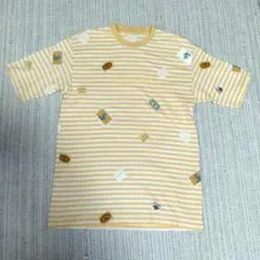 【美品】Karl Helmut（カールヘルム）ボーダー柄 半袖Tシャツ Lのサムネイル