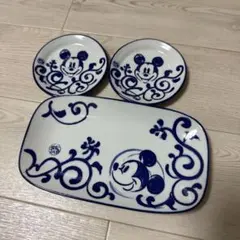 東京ディズニーリゾート　ミッキーマウス デザイン 豆皿2枚セット　　Pさま専用