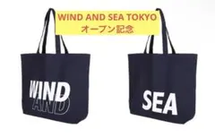 WIND AND SEA TOKYO Cotton ToteBag "Navy"のサムネイル