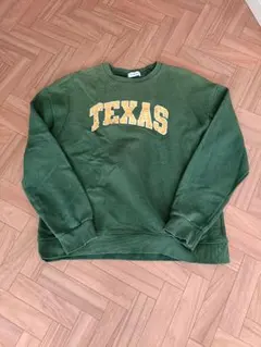 D's GARMENT TEXAS トレーナー ダークグリーン