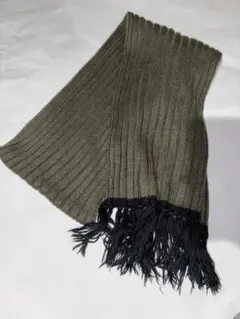 COMME CA ISM リブ編みマフラー