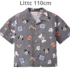 リトシー　総柄　ディズニー　ミッキーミニー　アロハシャツ　甚平　夏祭りにも♡