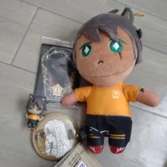 レオナ・キングスカラー プライズぬい 缶バッジ ウエハースカード カプセルトイ