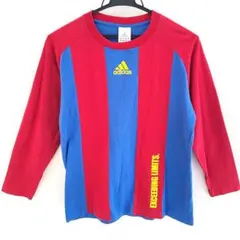 １６０　adidas　サッカーウェア　アディダス　フットサル　長袖　ユニフォーム