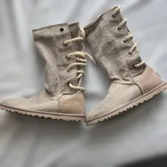 UGG Australia レースアップ ジュートブーツ ベージュのサムネイル